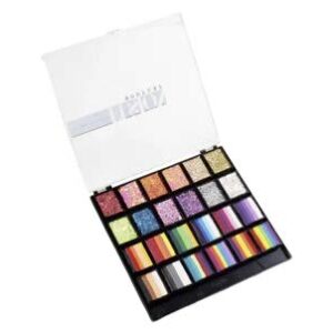 Fusion One Stroke - 12 Split Cakes & 12 Glitter Creams - Rainbow Party